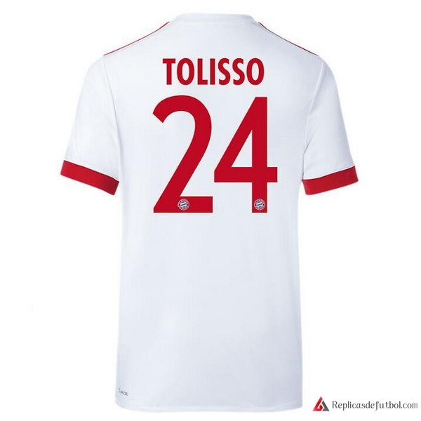 Camiseta Bayern Munich Tercera equipación Tolisso 2017-2018